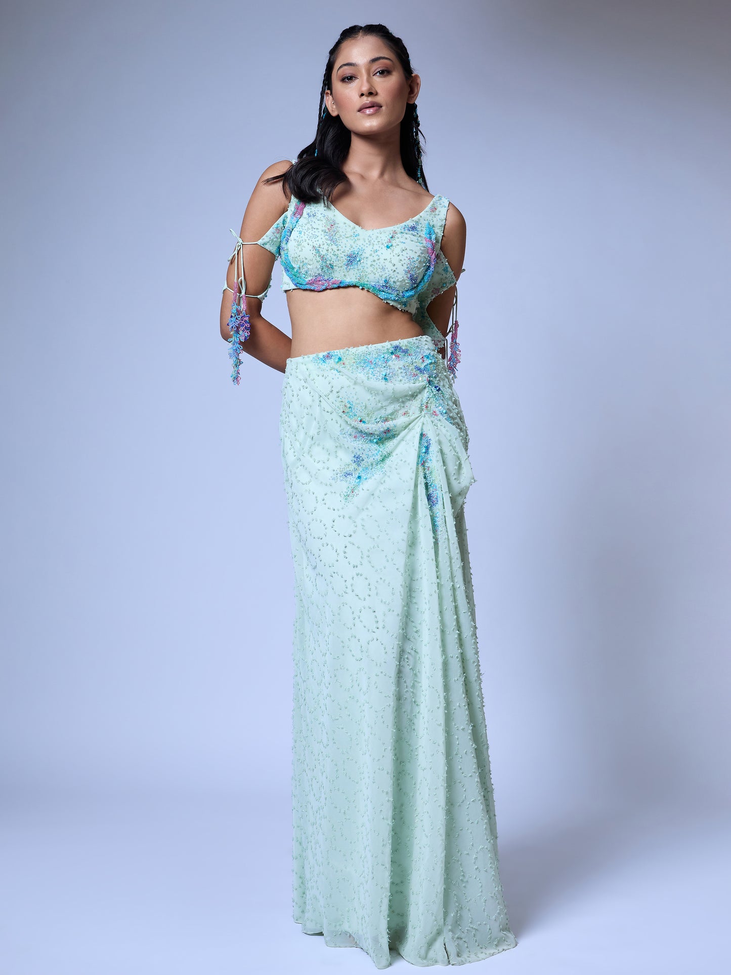 The Drizzle Skirt Set
