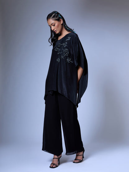 The Splatter Draped Top
