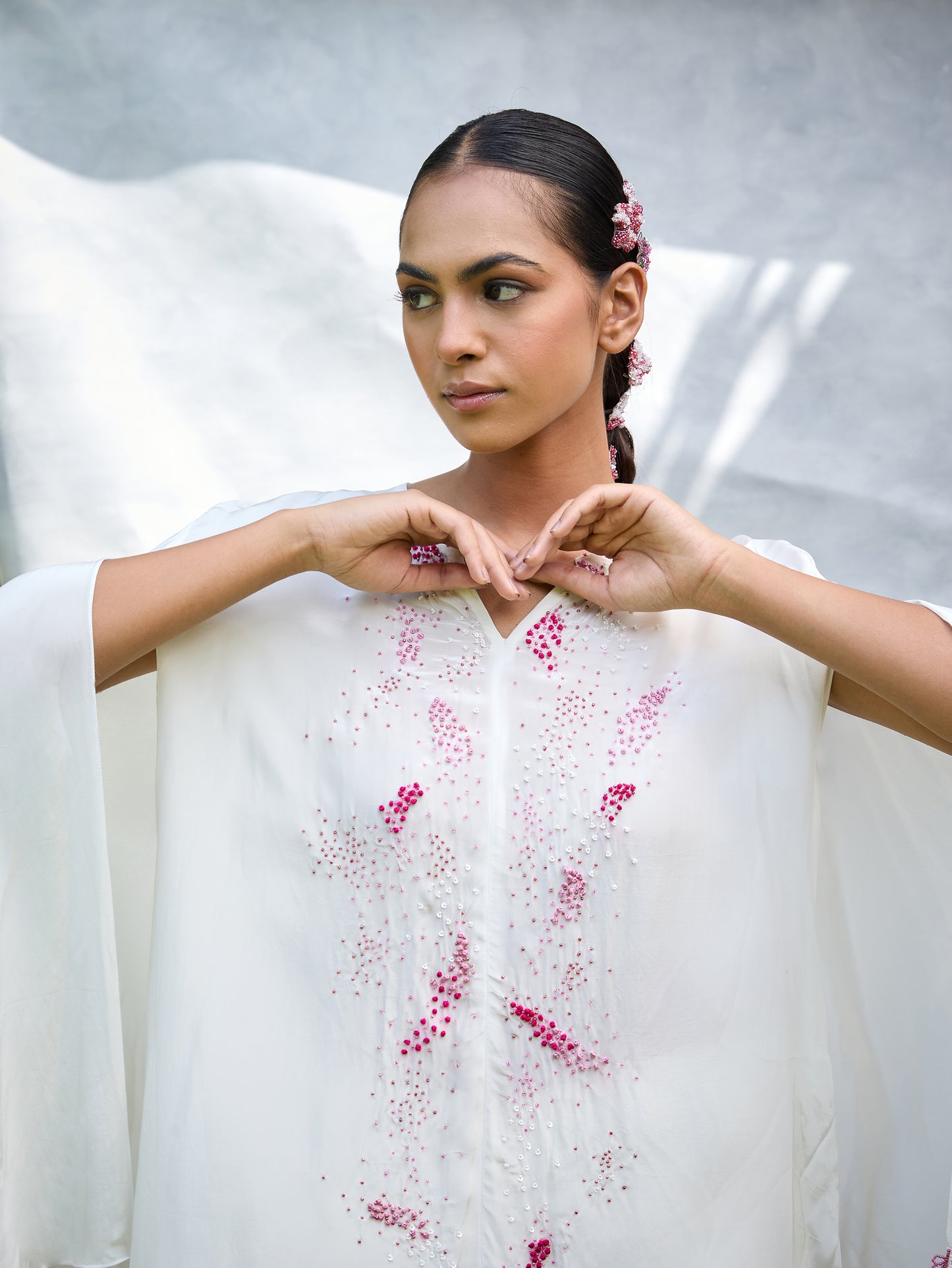 The Scatter Draped Top
