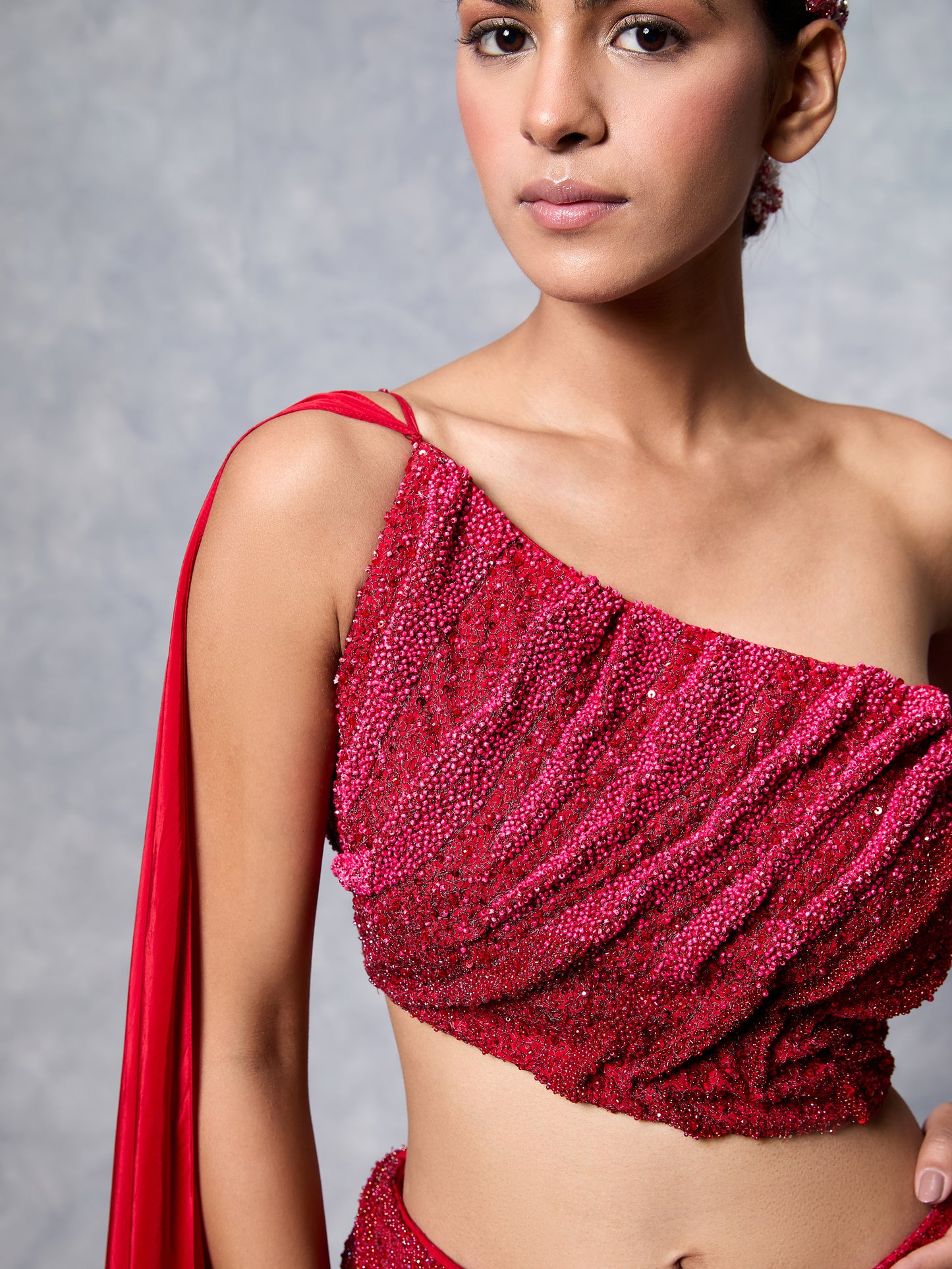 The Sculpted Lehenga Set