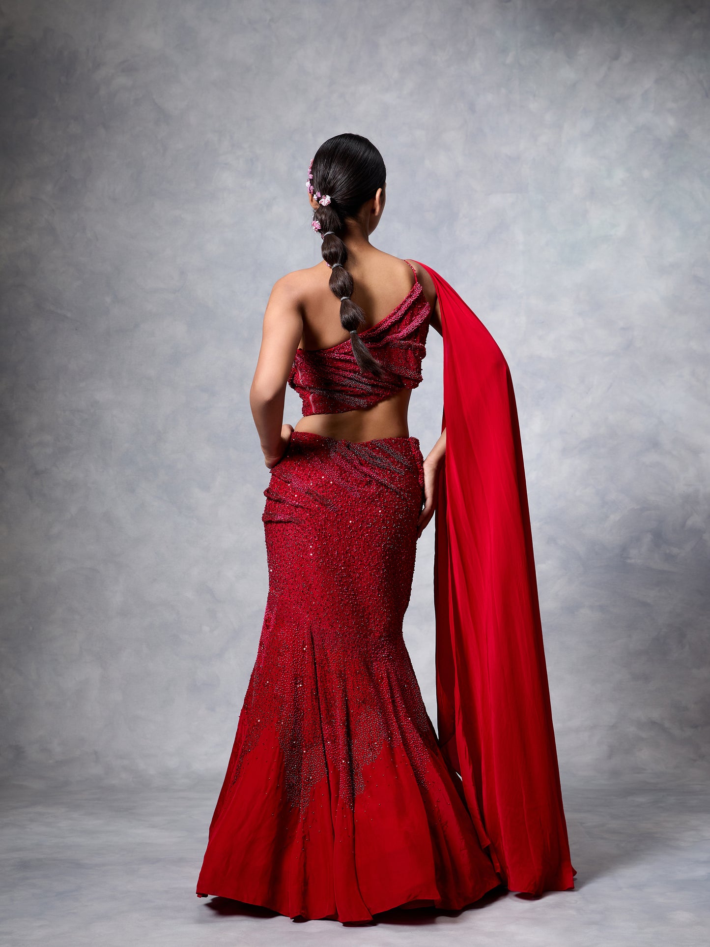 The Sculpted Lehenga Set