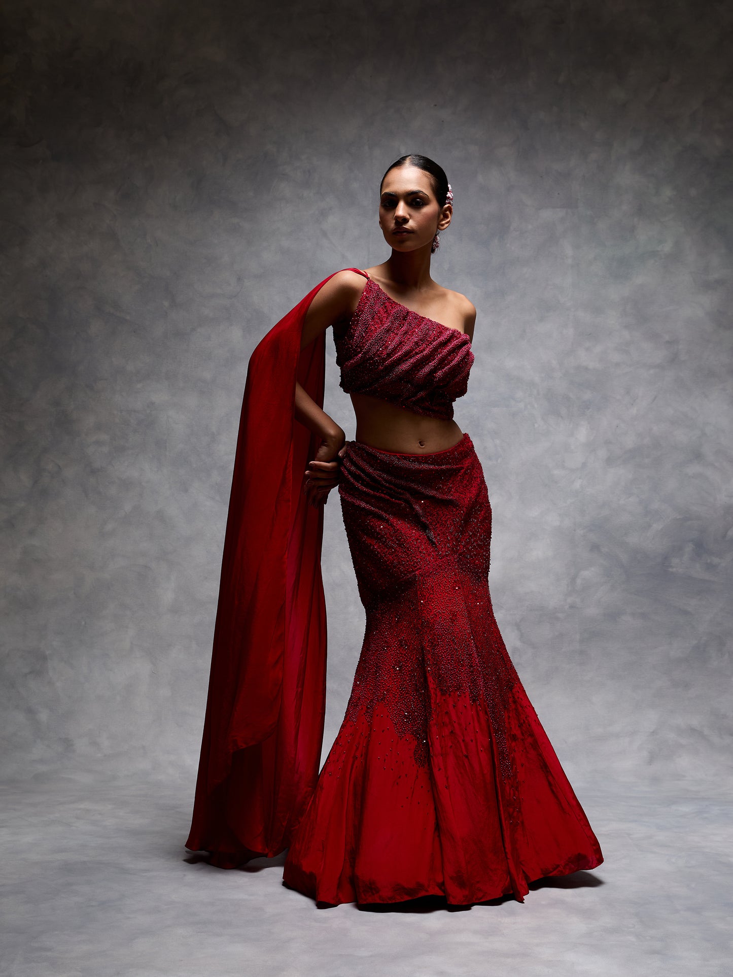 The Sculpted Lehenga Set