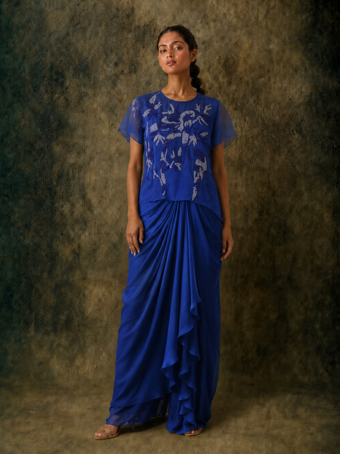 The Flicker Bodice Set (Cobalt)