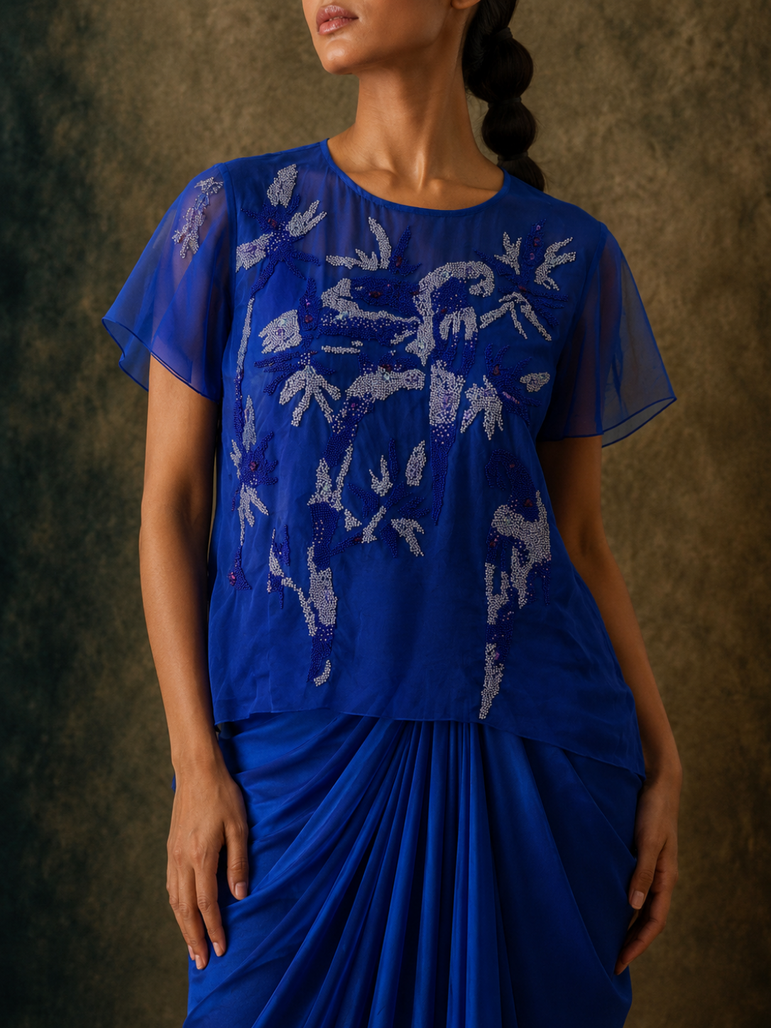 The Flicker Bodice Set (Cobalt)