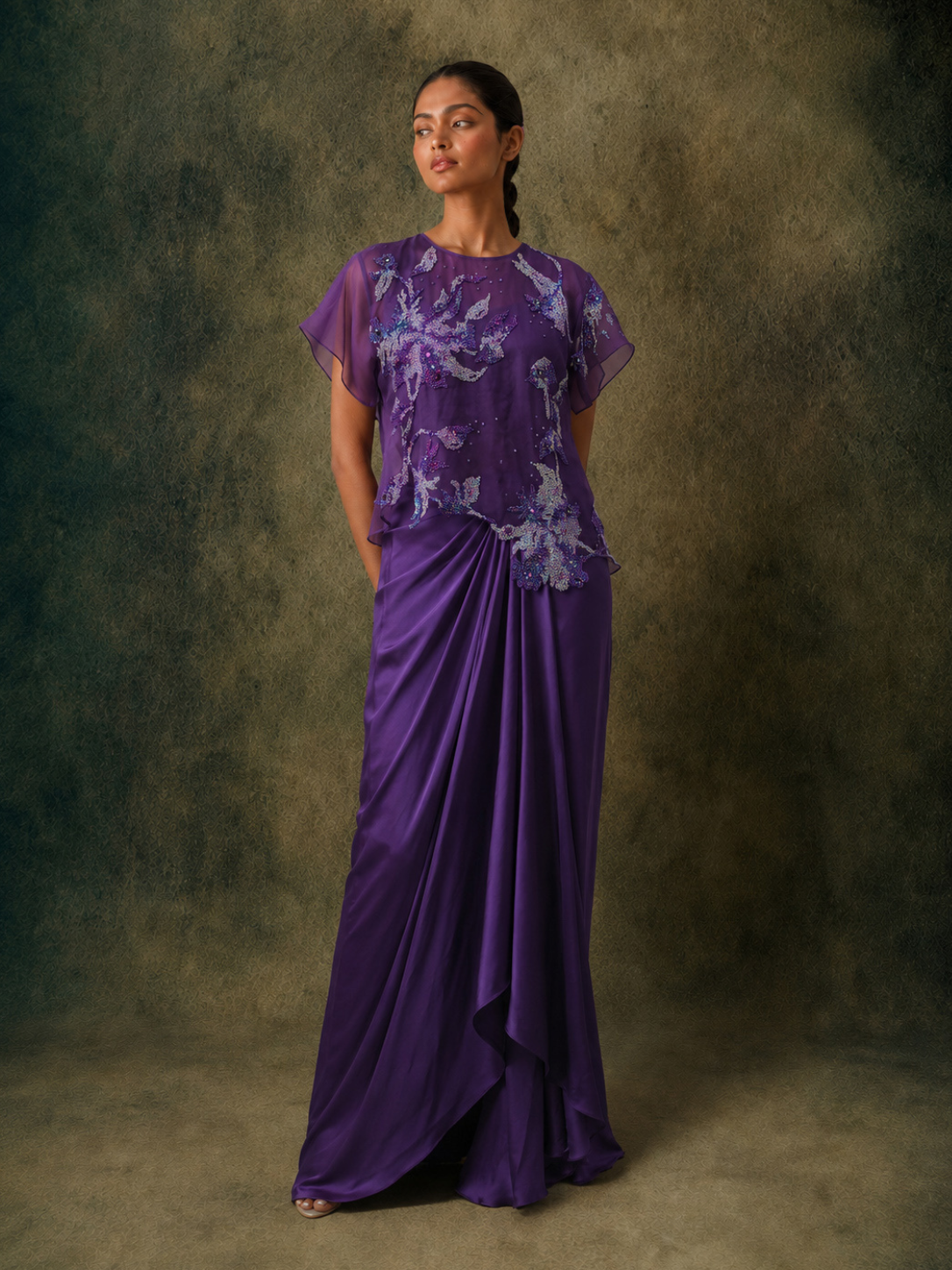 The Reverie Bodice Set (Amethyst)