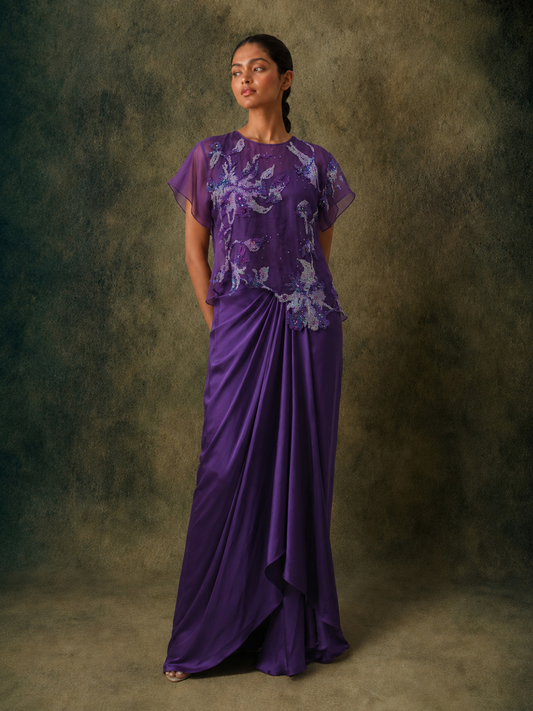 The Reverie Bodice Set (Amethyst)