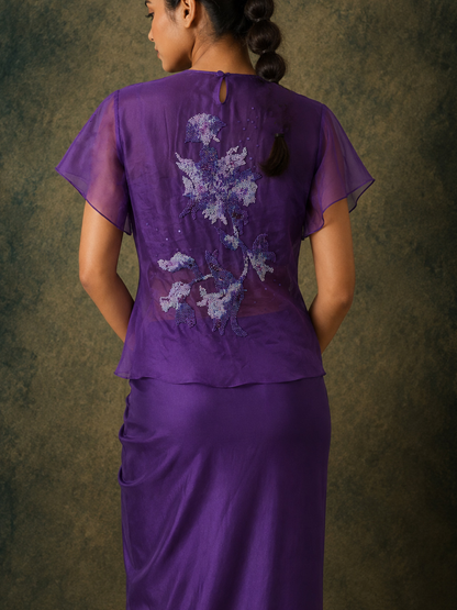 The Reverie Bodice Set (Amethyst)