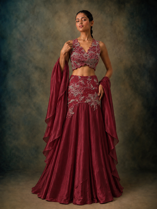 The Dusk Lehenga Set