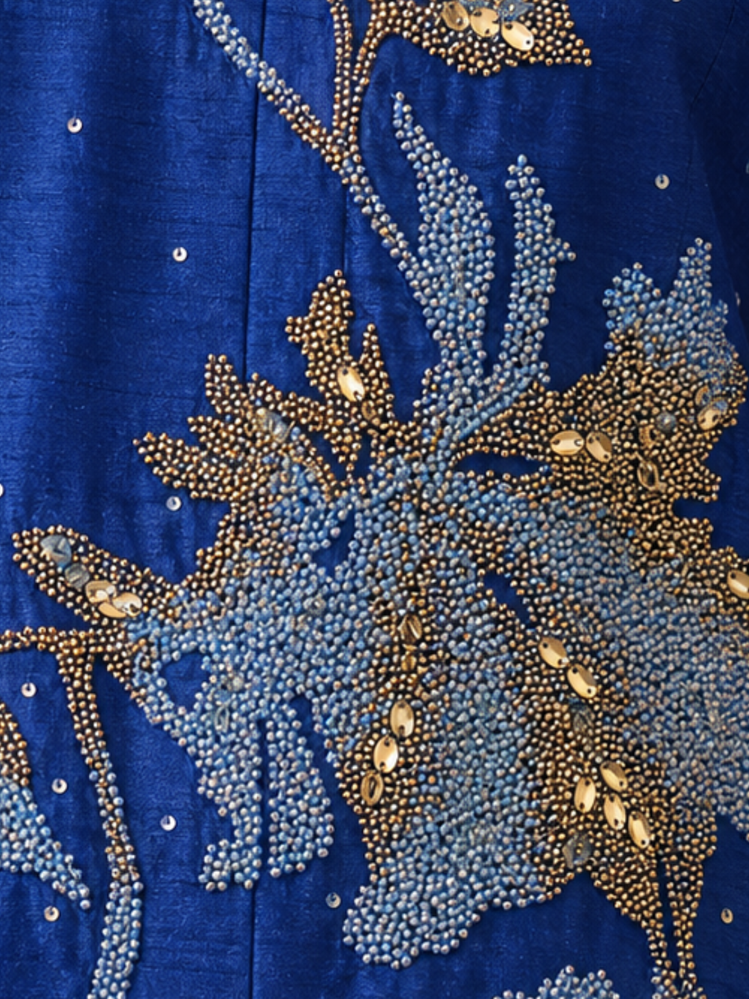 The Wisp Kurta Set (Cobalt)
