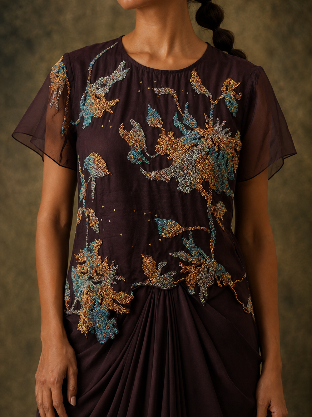 The Reverie Bodice Set (Mahogany)