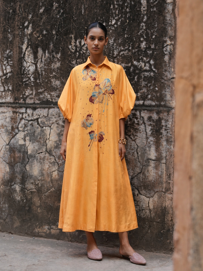 The Crystalline Shirt Dress