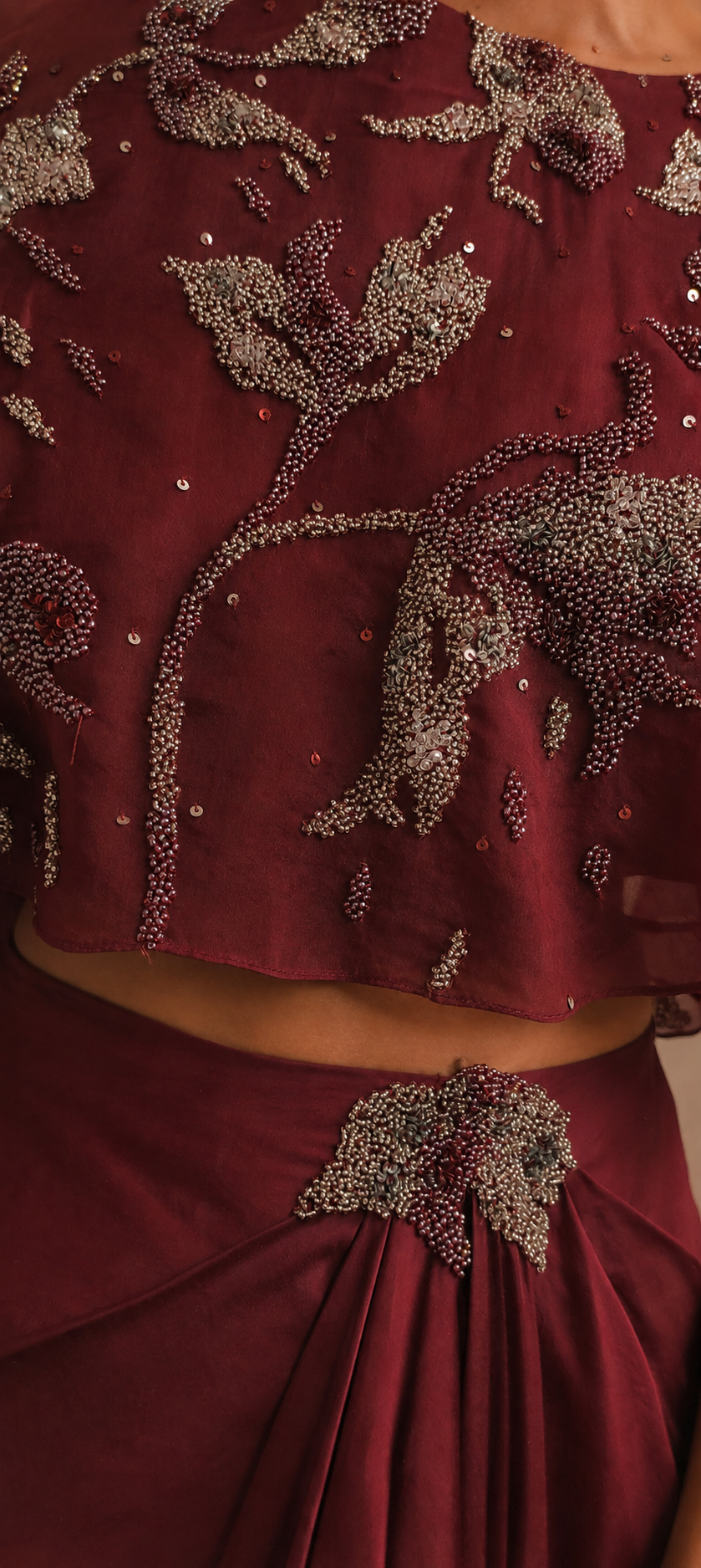 The Sway Cape Set (Wine)