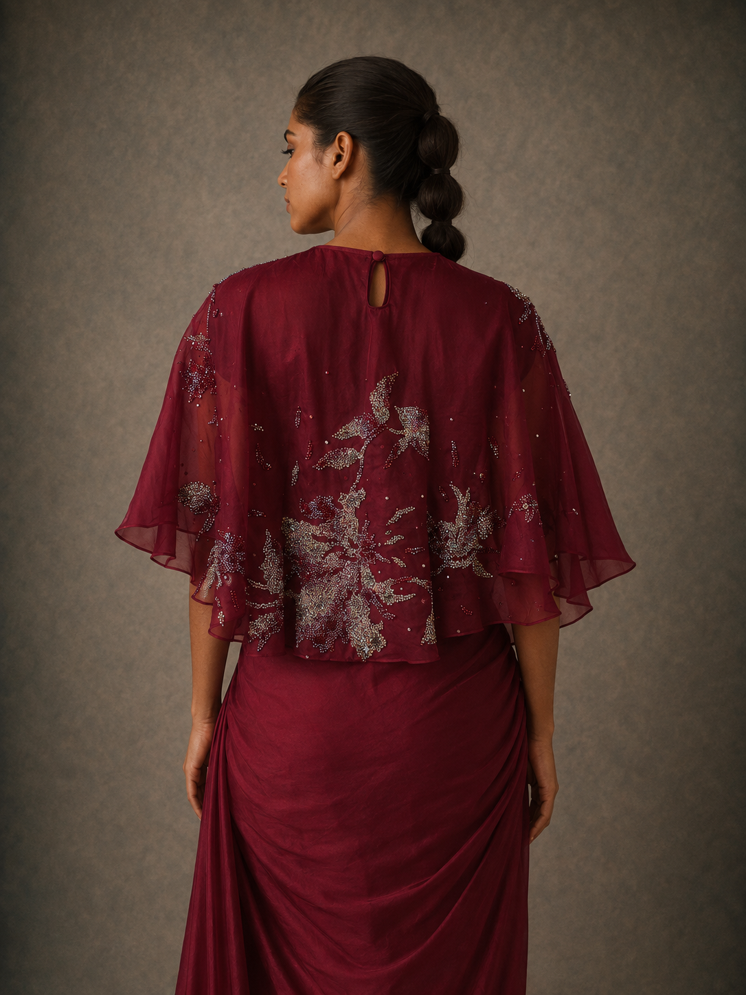The Sway Cape Set (Wine)