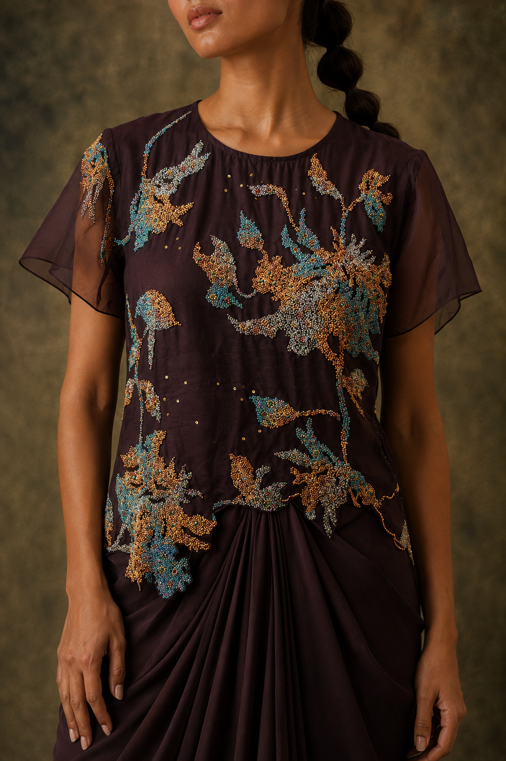 The Reverie Bodice Set (Mahogany)