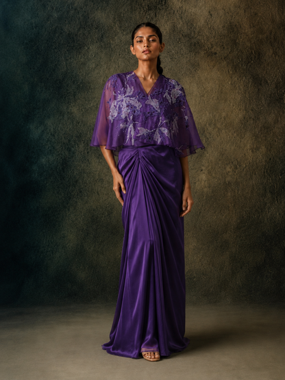 The Sway Cape Set (Amethyst)
