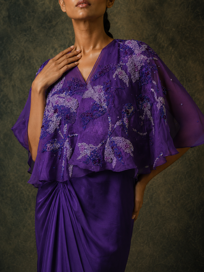The Sway Cape Set (Amethyst)