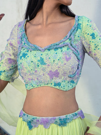 The Garden Lehenga Set