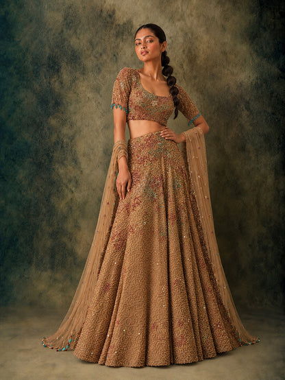 The Celeste Lehenga Set