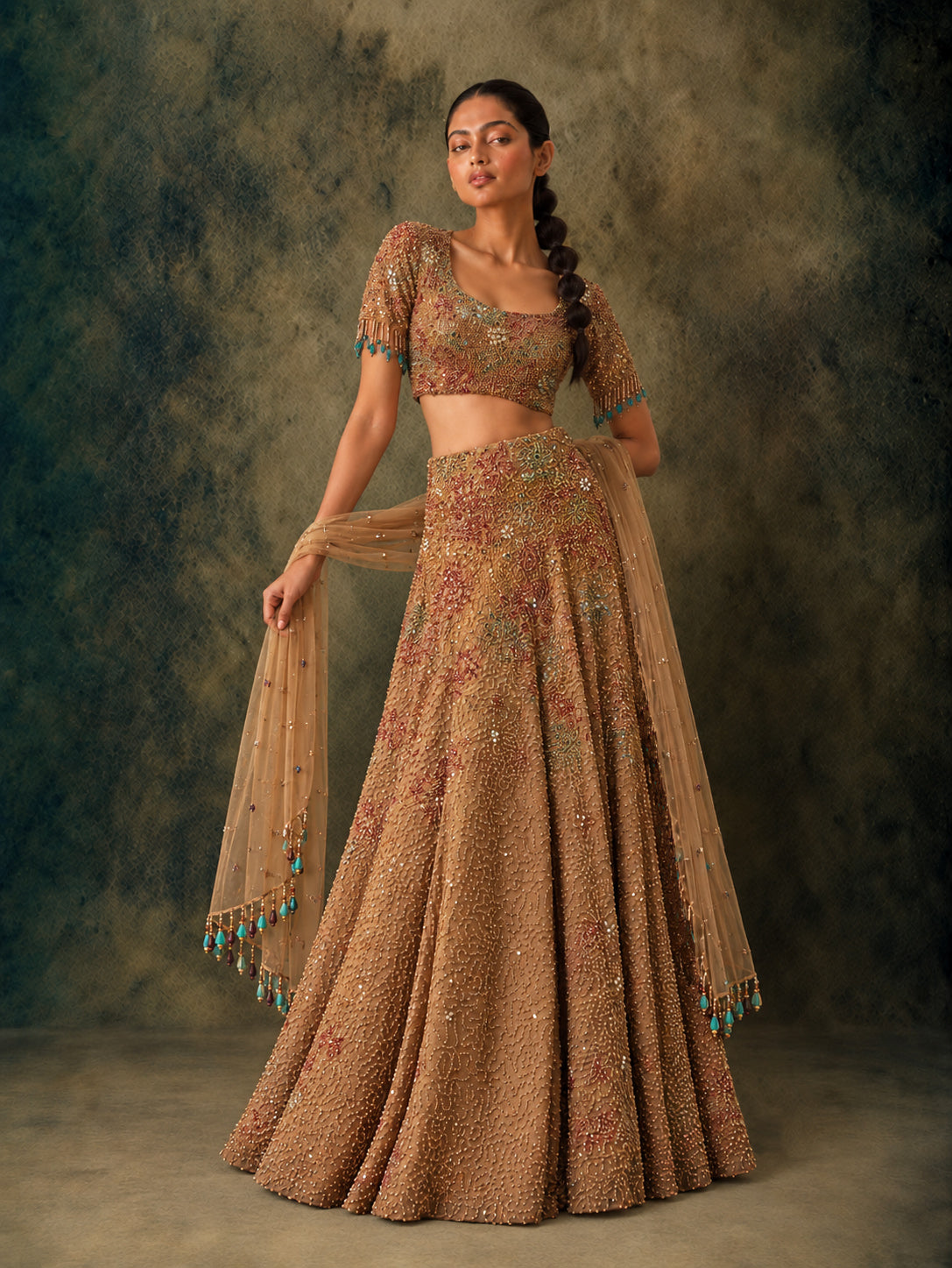 The Celeste Lehenga Set