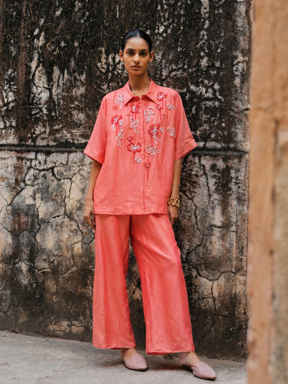 The Fleur Shirt Set