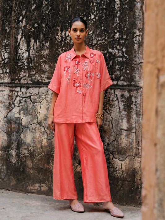 The Fleur Shirt Set